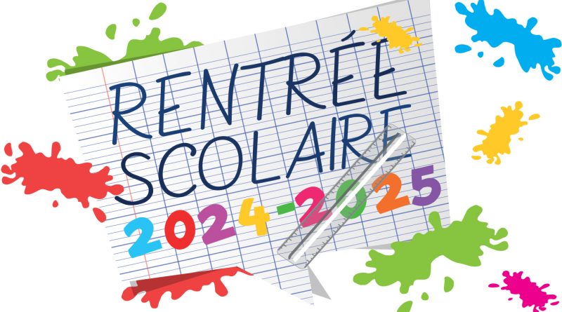 Rentrée scolaire 2024